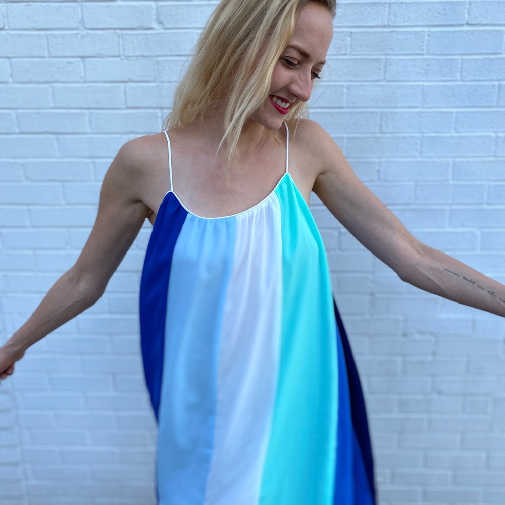 Francesca’s Chiffon Shift Dress
